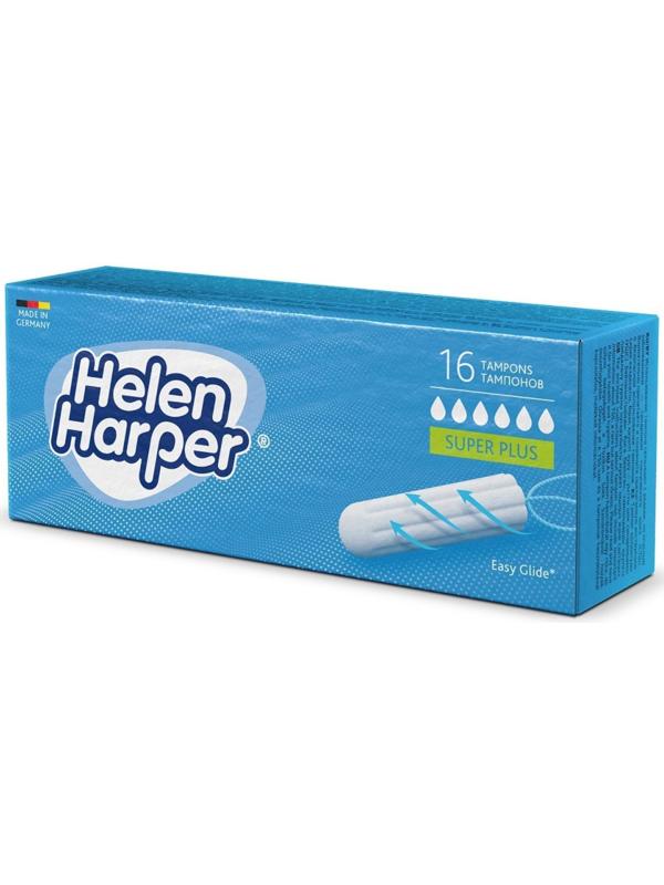 Тампоны безаппликаторные Helen Harper, Super Plus, 16 шт.