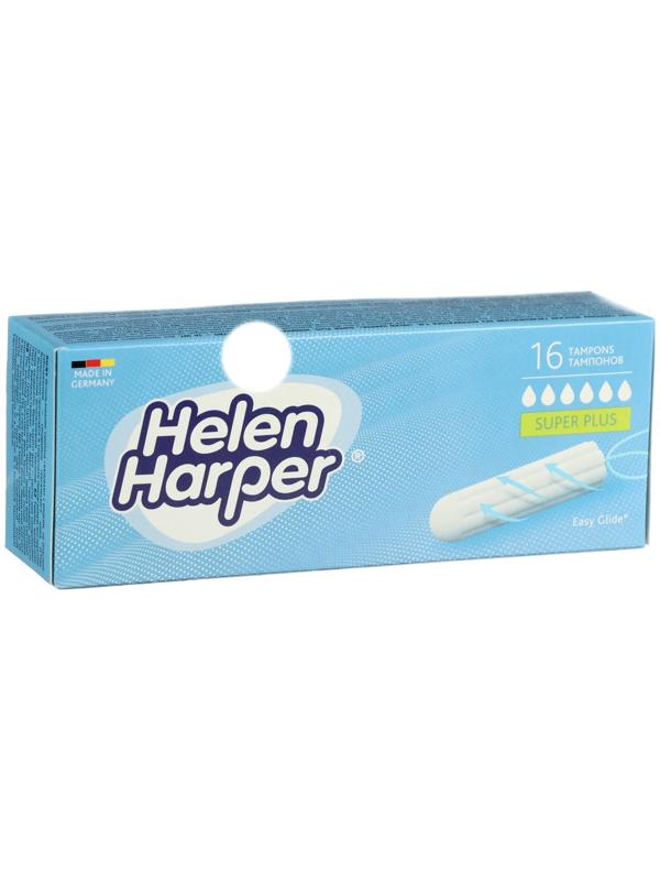 Тампоны безаппликаторные Helen Harper, Super Plus, 16 шт.