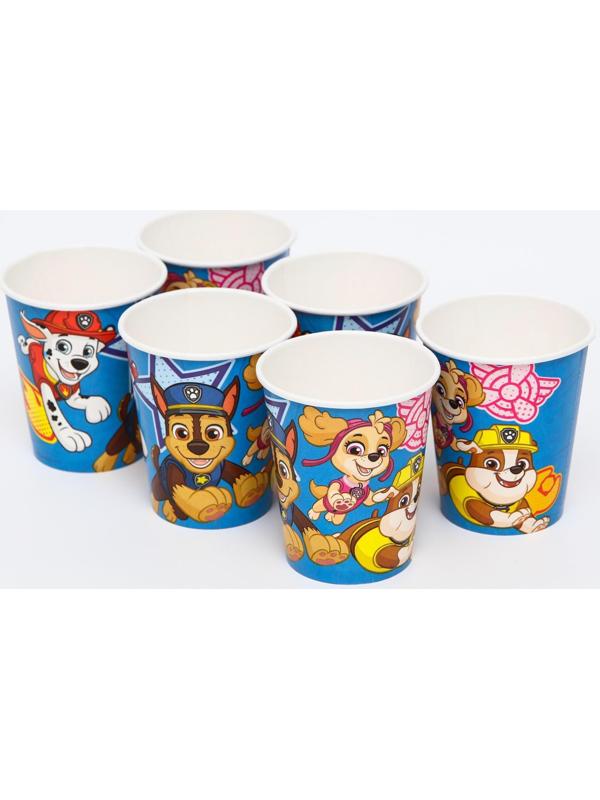 Набор бумажной посуды, на 6 персон 