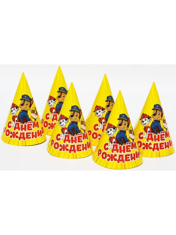 Набор бумажной посуды, на 6 персон 