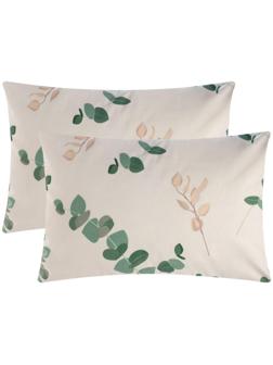 Комплект наволочек Этель «Эвкалипт» (вид 1) 50х70 см - 2шт, поплин 125 г/м2