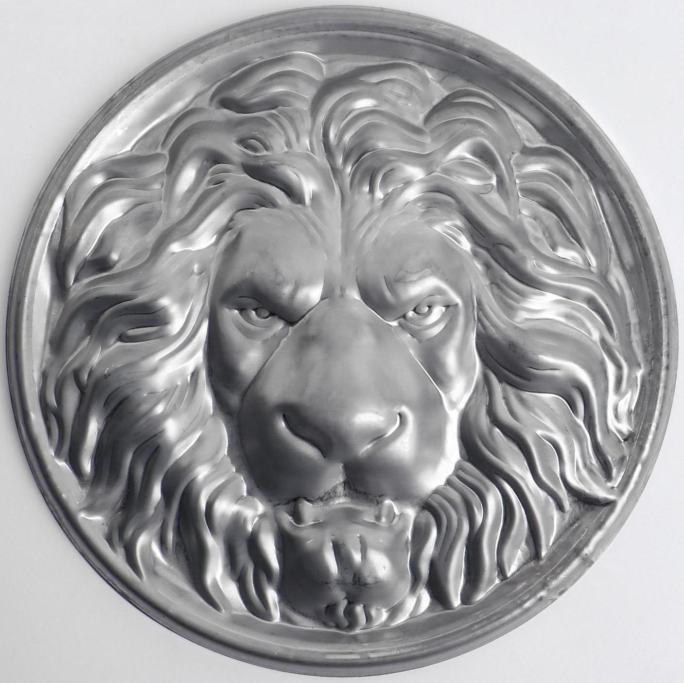 Голова льва, диаметр 25 см