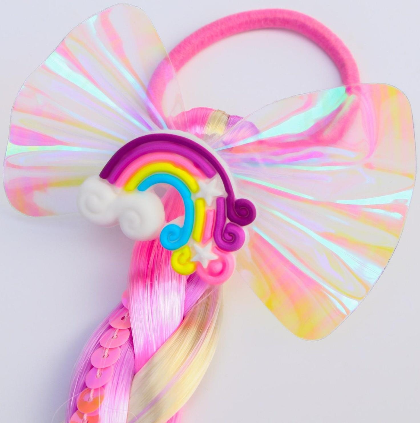 Коса на резинке для волос «Бантик», My Little Pony, 42 см