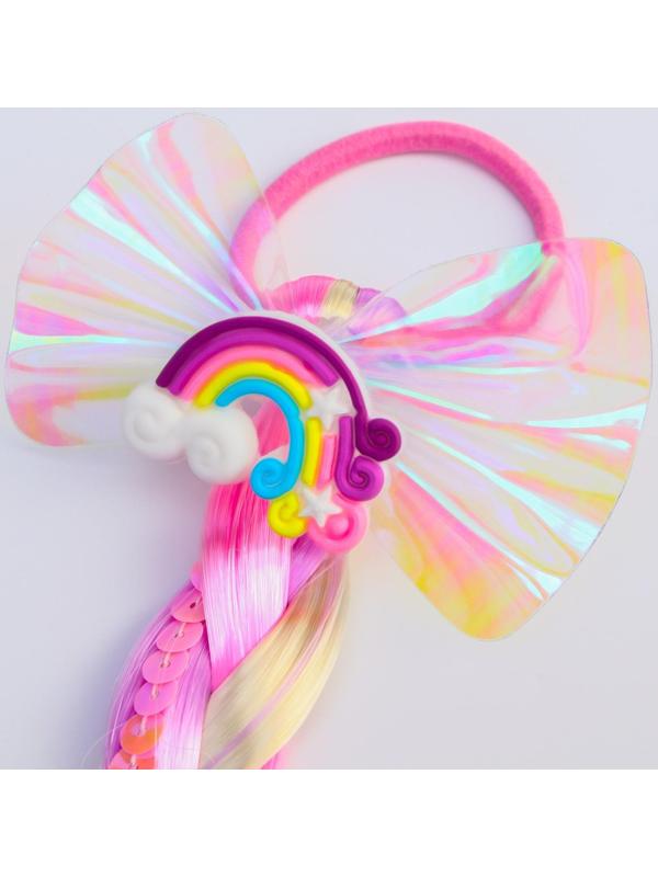 Коса на резинке для волос «Бантик», My Little Pony, 42 см