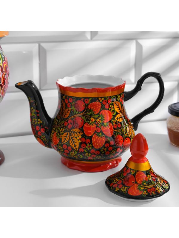 Чайник,800 мл, хохлома