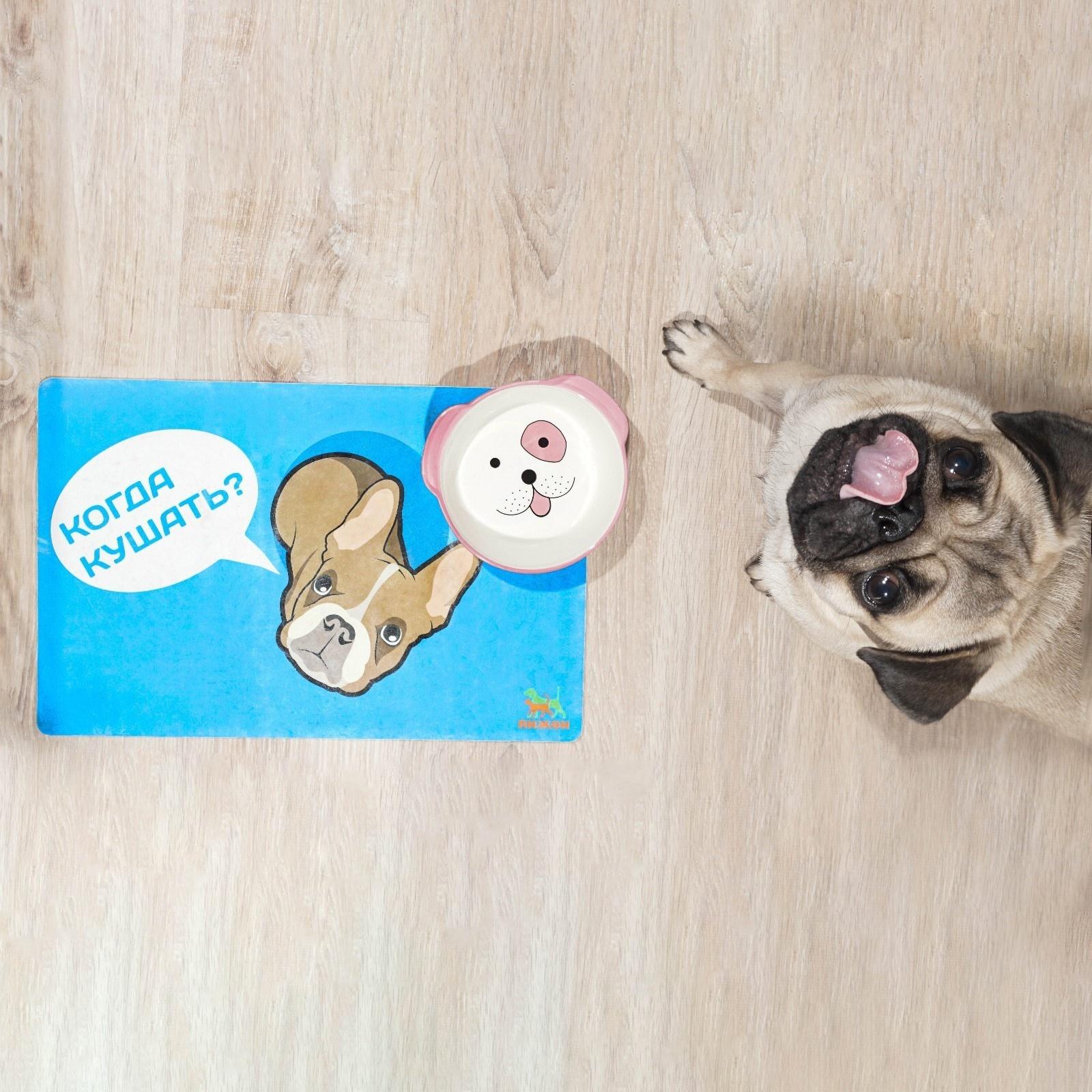 Коврик под миску 