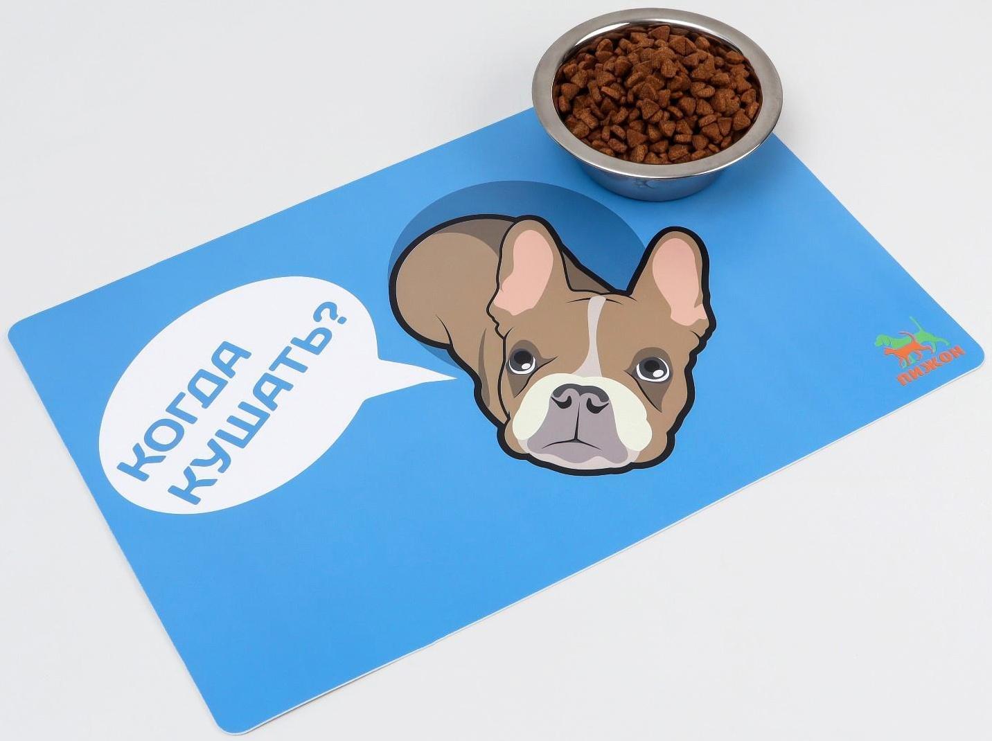 Коврик под миску 