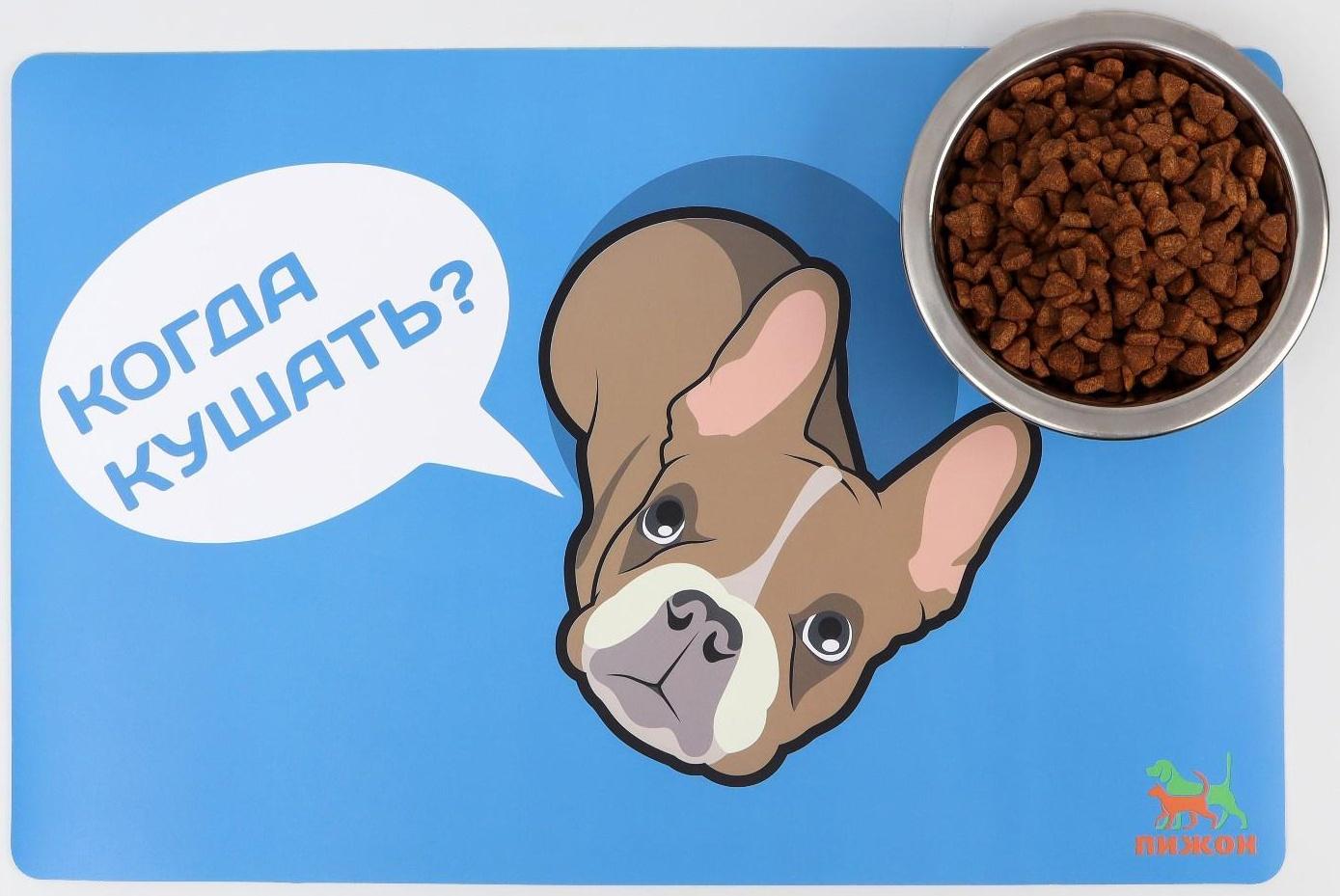 Коврик под миску 