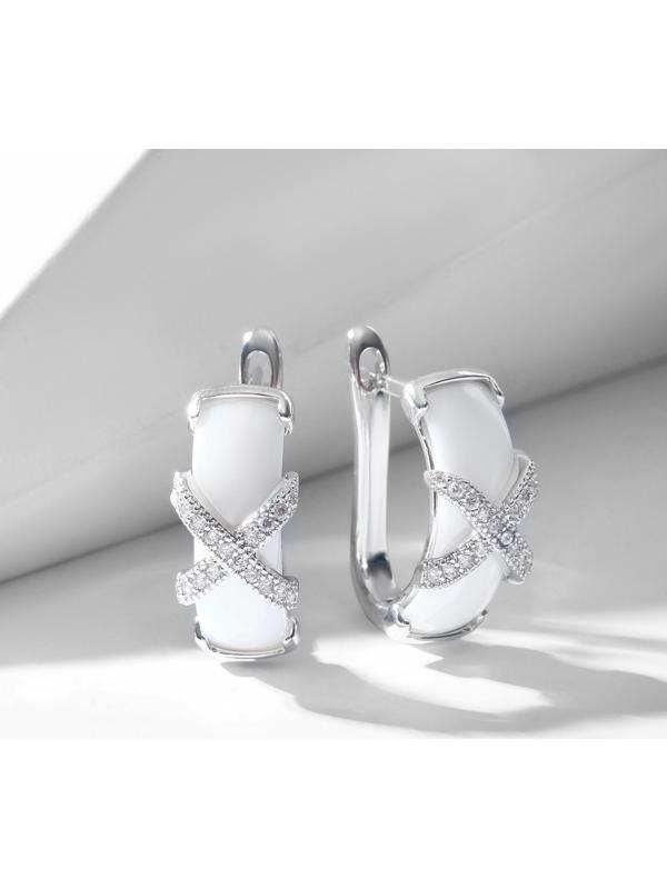 Серьги керамика 