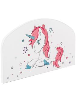 Бортик-Ограничитель Единорог, 800х400, Белый, с фотопечатью