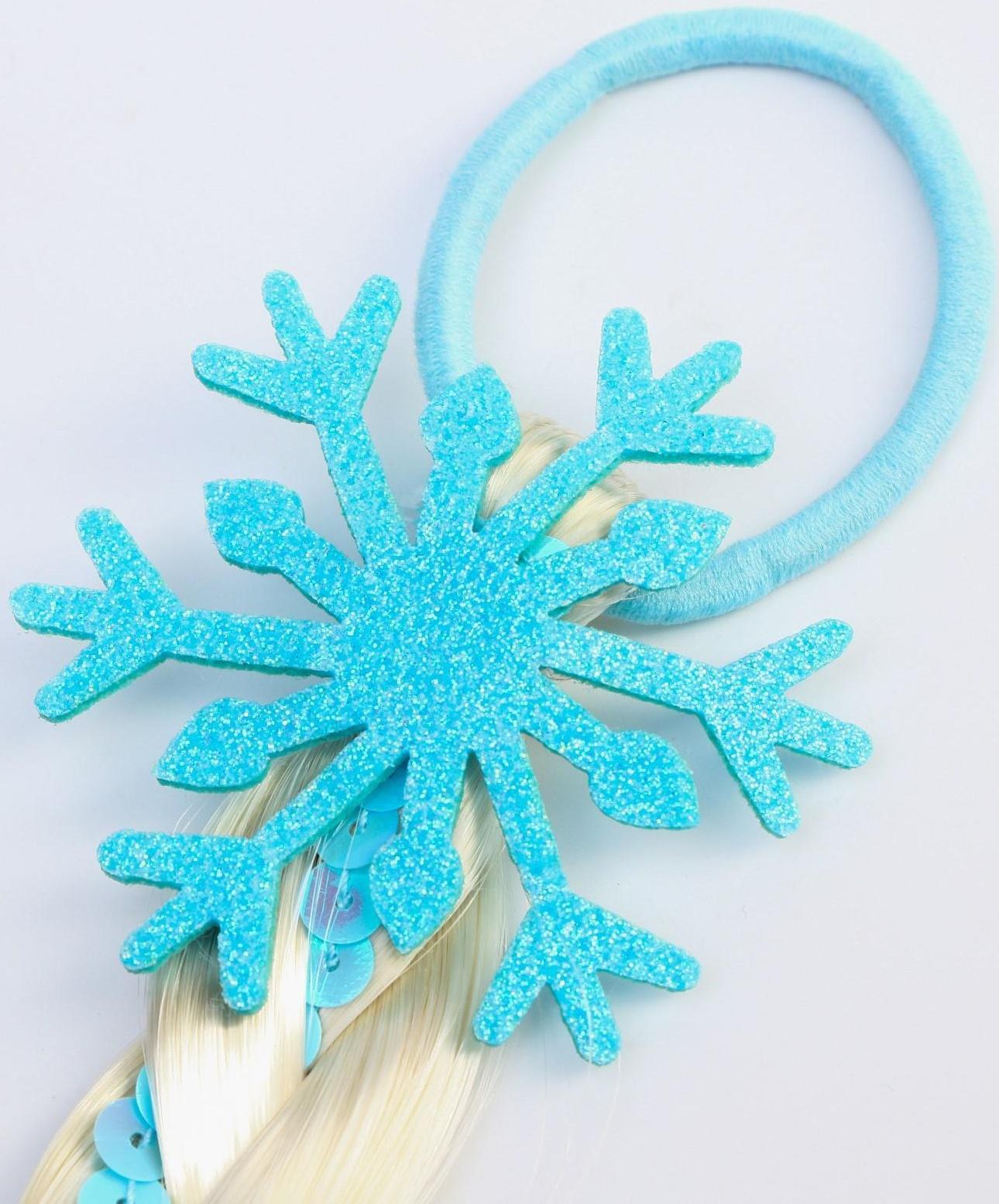 Коса на резинке для волос «Эльза», Холодное сердце, 42 см