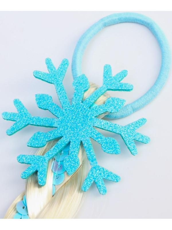 Коса на резинке для волос «Эльза», Холодное сердце, 42 см