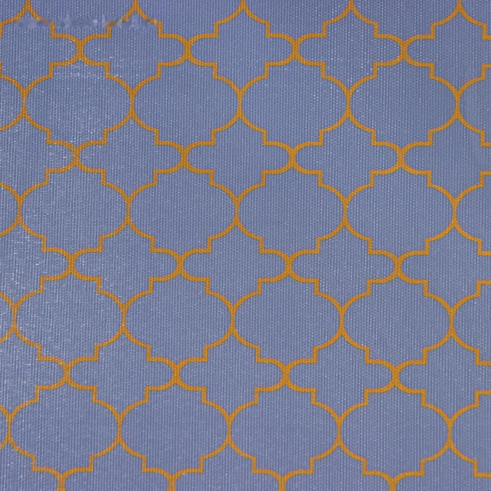 Клеёнка на стол на тканевой основе Доляна «Орнамент», ширина 137 см, рулон 20 м, цвет серый