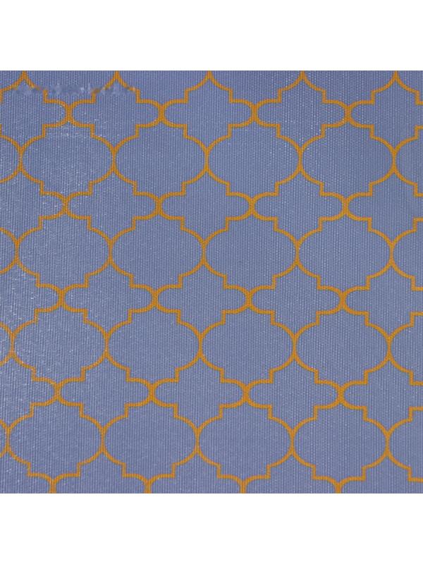 Клеёнка на стол на тканевой основе Доляна «Орнамент», ширина 137 см, рулон 20 м, цвет серый