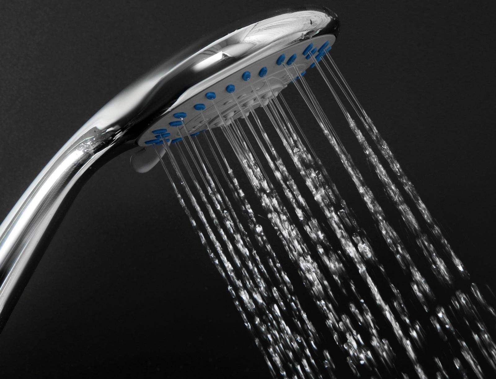 Душевая лейка ZEIN Z0401, 4 режима, средняя, d=95 мм, пластик, цвет хром