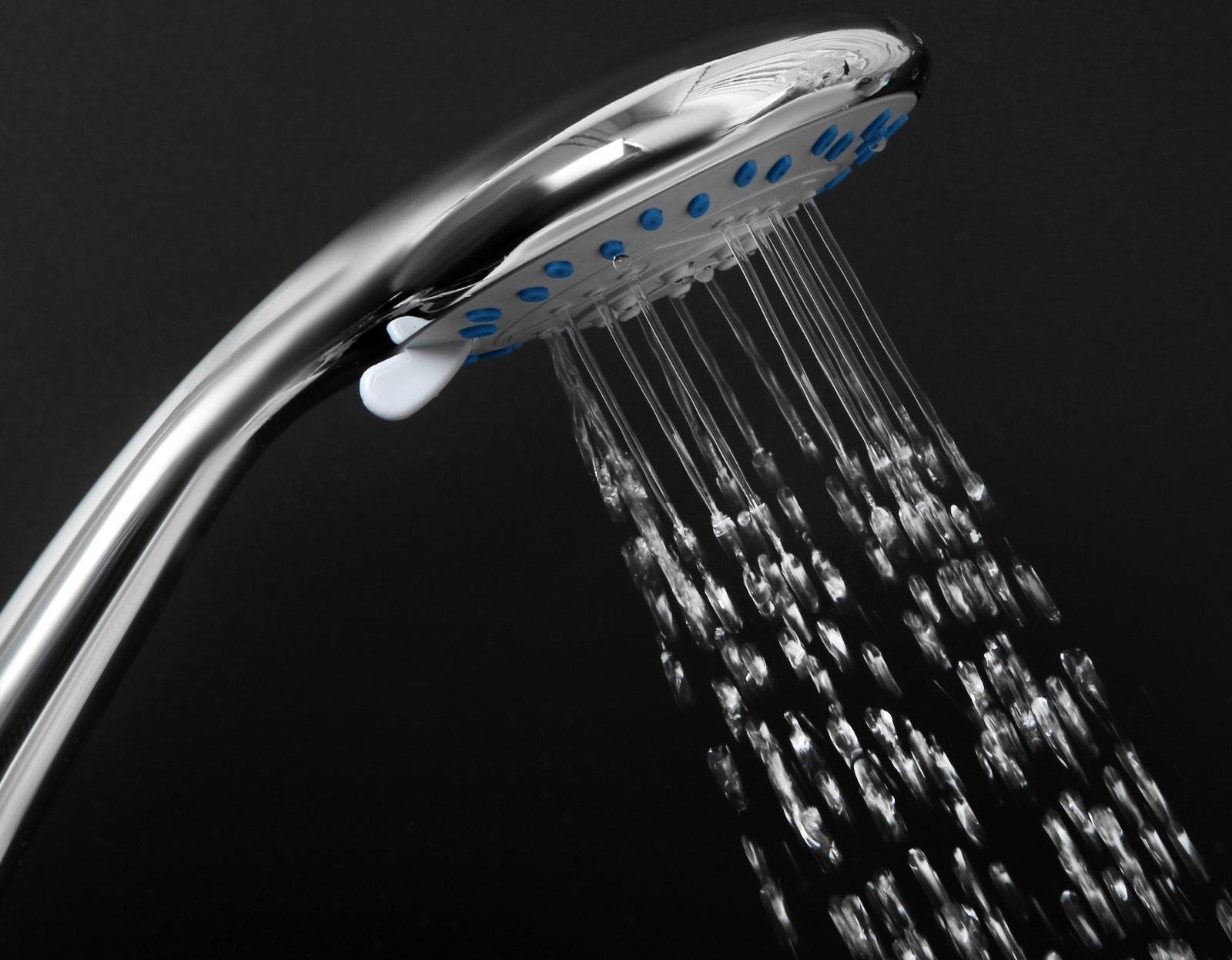 Душевая лейка ZEIN Z0401, 4 режима, средняя, d=95 мм, пластик, цвет хром