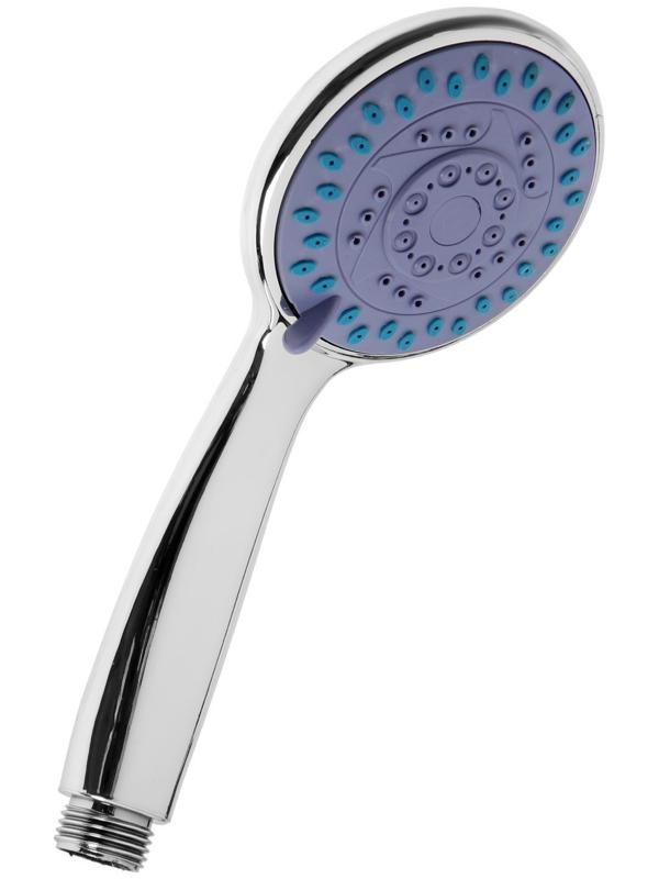 Душевая лейка ZEIN Z0401, 4 режима, средняя, d=95 мм, пластик, цвет хром