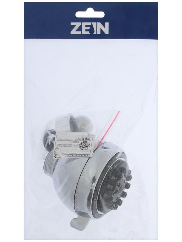 Лейка стационарная ZEIN Z0509, 5 режимов, с черными вставками, пластик