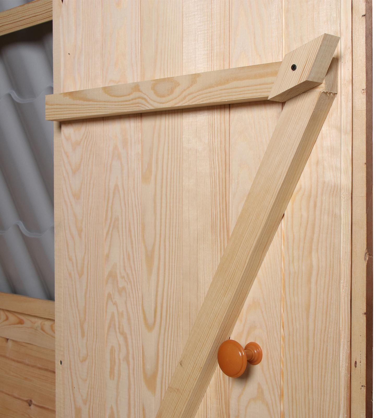 Туалет дачный, деревянный, 280 × 152 × 115 см, 1 и 2 - го сорта, «Теремок»