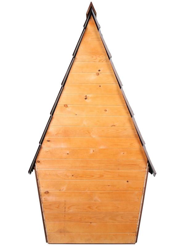 Туалет дачный, деревянный, 280 × 152 × 115 см, 1 и 2 - го сорта, «Теремок»