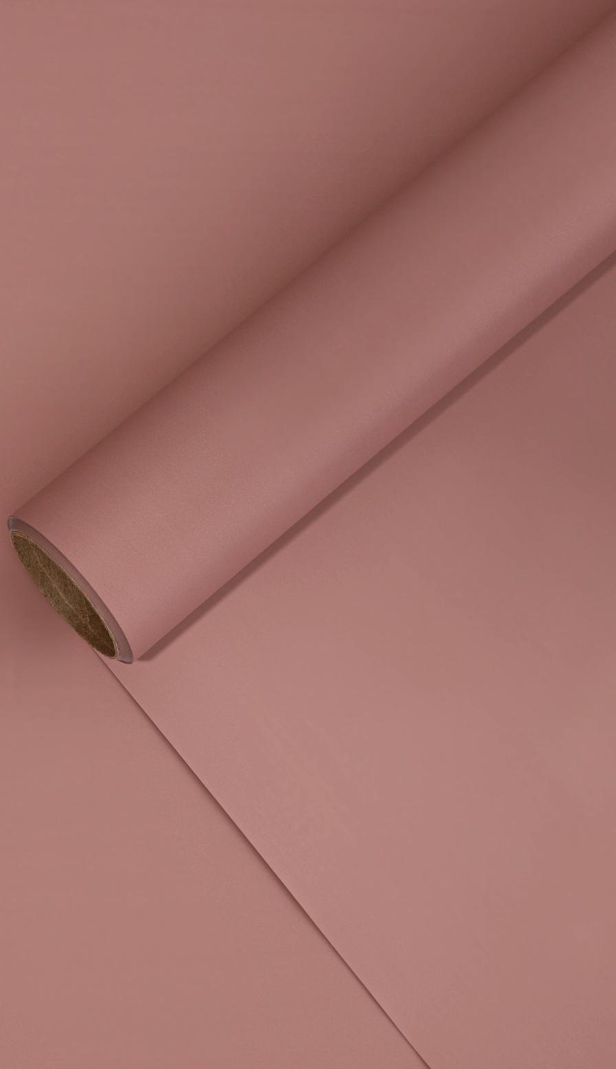 Матовая плёнка «Чайная роза», 0.5 x 8 м, 55 мкм