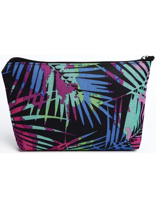 Косметичка, отдел на молнии, цвет разноцветный