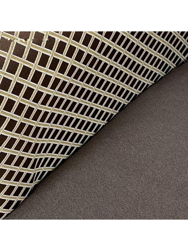 Банкетка со спинкой «Лилия», цвет шегги шоколад / аделина даймонд шоколад