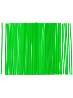 Декоративные накладки на спицы мотоцикла, 23×0,5 см, зеленый, набор 72 шт