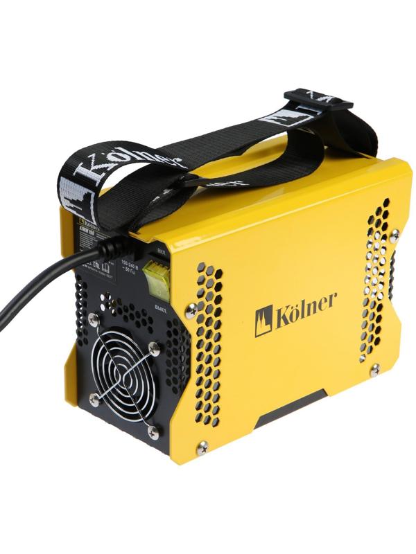 Сварочный аппарат инверторный Kolner KIWM 190, 190 А, 3.5 кВт, 20-190 А, d=1.6-3.2 мм