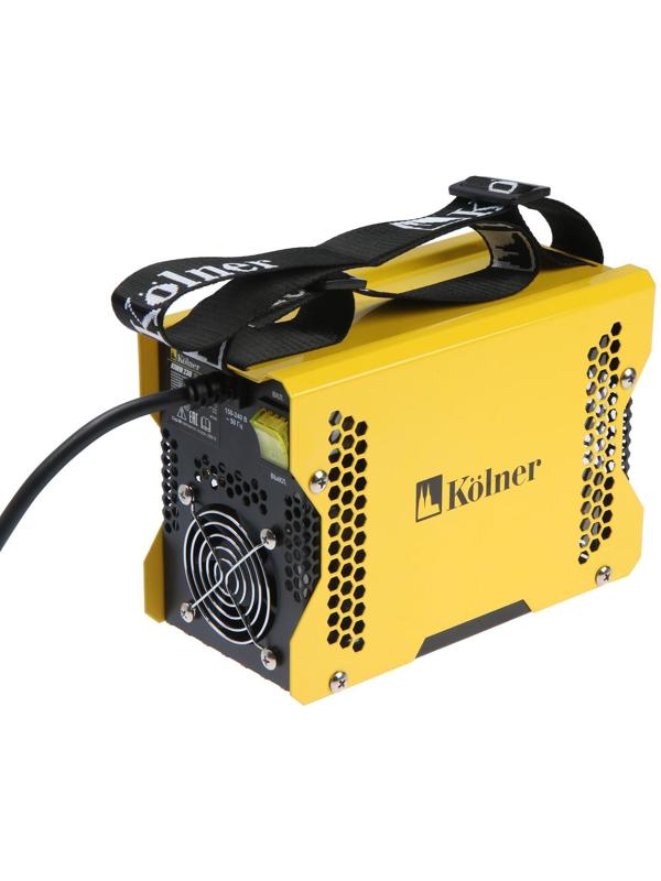 Сварочный аппарат инверторный Kolner KIWM 230, 230 А, 4.1 кВт, 20-230 А, d=1.6-4 мм, ПВ 80%