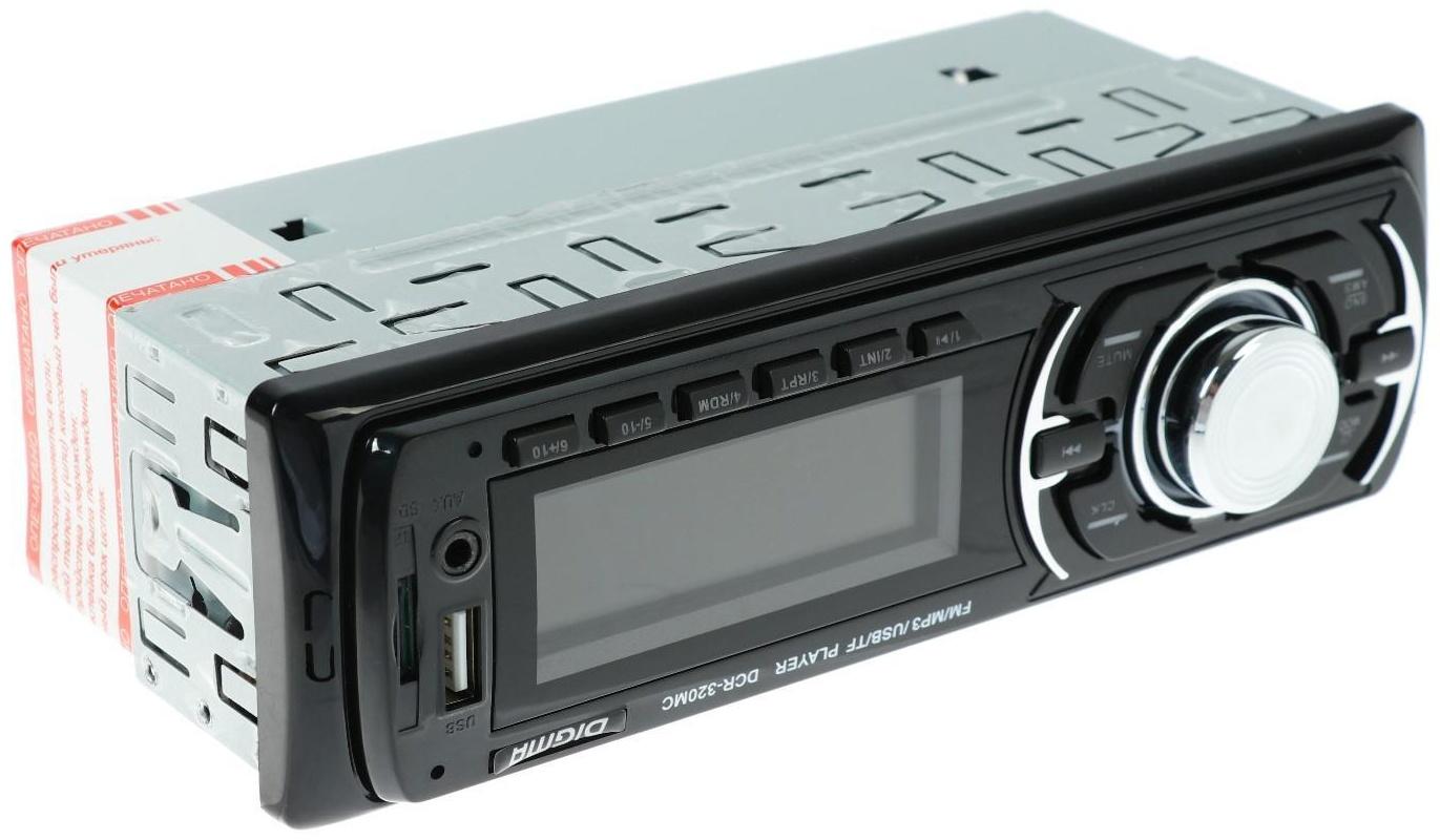 Автомагнитола Digma DCR-320MC 1DIN, 4 х 45 Вт, USB, SD/MMC, AUX