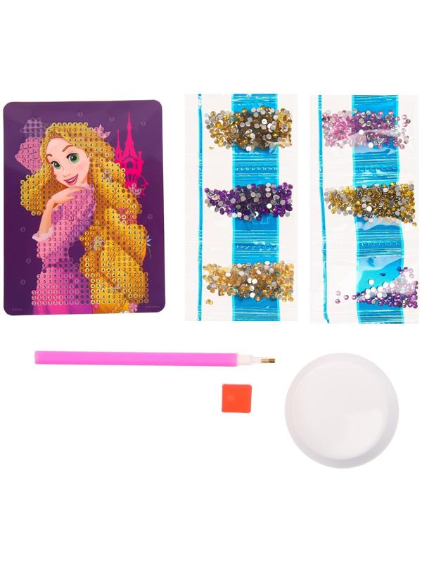 Алмазная вышивка на шкатулке, Принцессы: Рапунцель, 8.5*11.5 см