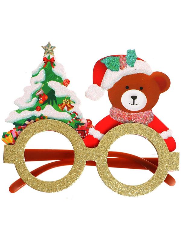 Карнавальные очки «Новый год», виды МИКС