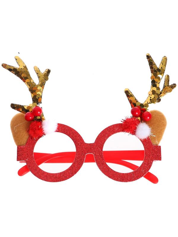 Карнавальные очки «Рожки», цвета МИКС