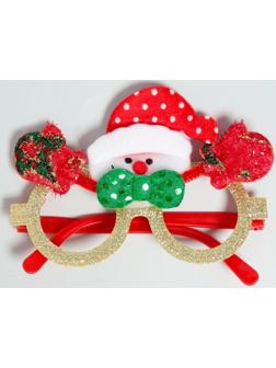 Карнавальные очки «Снеговик»