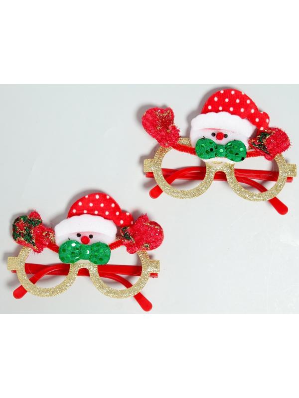 Карнавальные очки «Снеговик»