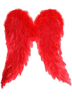 Крылья «Ангел», 50х50, цвет красный