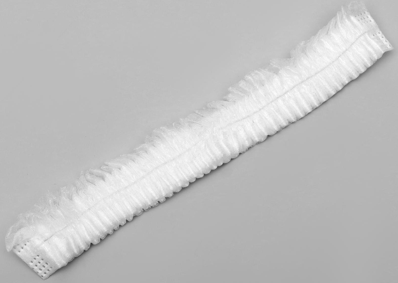 Шапочка медицинская «Шарлотта» 10 г./м2, белая, 1 шт.