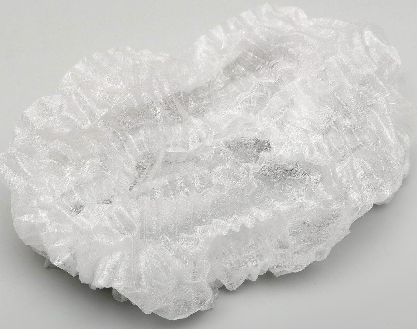 Шапочка медицинская «Шарлотта» 10 г./м2, белая, 1 шт.