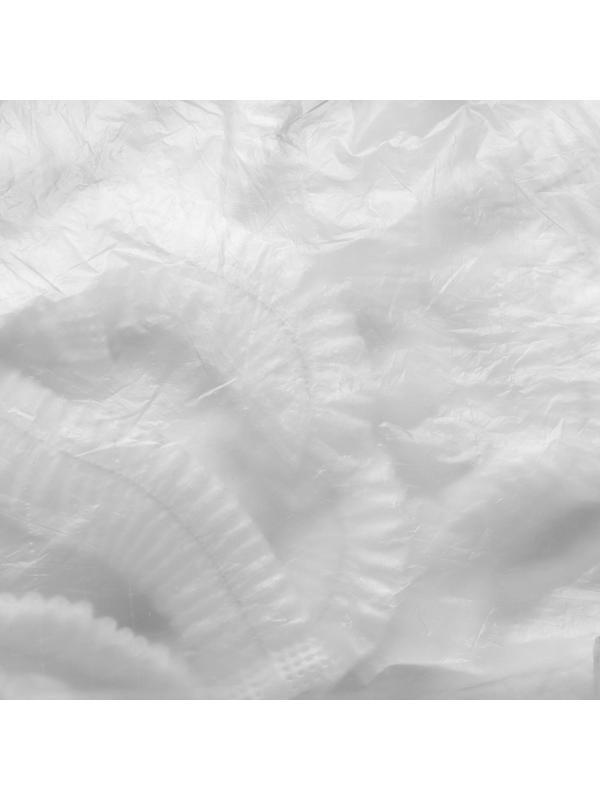 Шапочка медицинская «Шарлотта» 10 г./м2, белая, 1 шт.