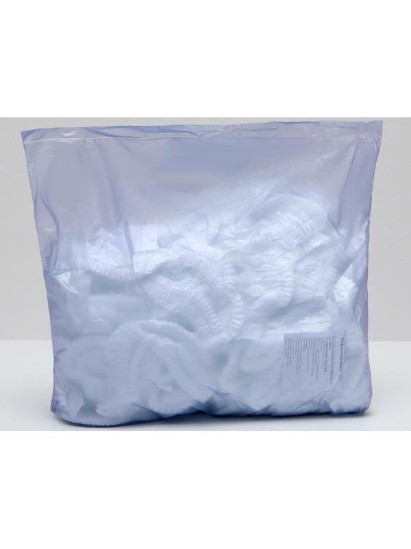 Шапочка медицинская «Шарлотта» 10 г./м2, белая, 1 шт.