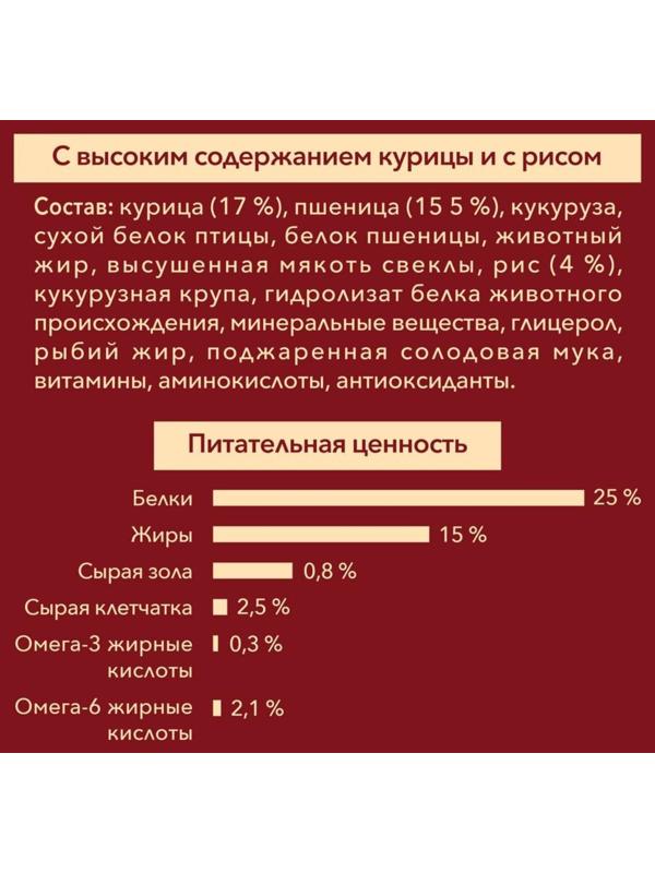 Сухой корм Purinа One medium/maxi для взрослых собак, курица/рис, 10 кг