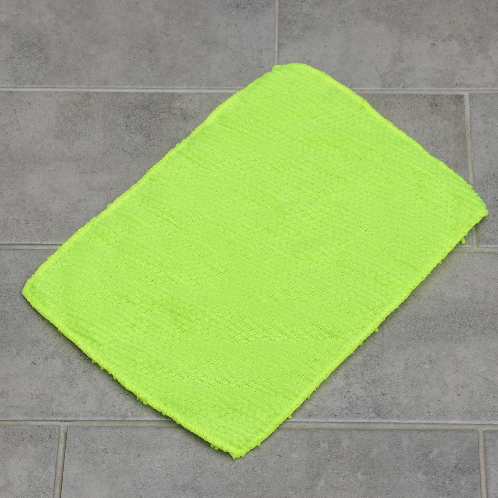 Насадка для швабры с зажимом-бабочкой, микрофибра, тонкая букля, 30×20 см, цвет МИКС