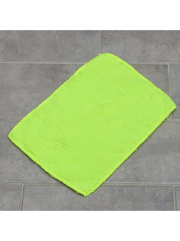 Насадка для швабры с зажимом-бабочкой, микрофибра, тонкая букля, 30×20 см, цвет МИКС