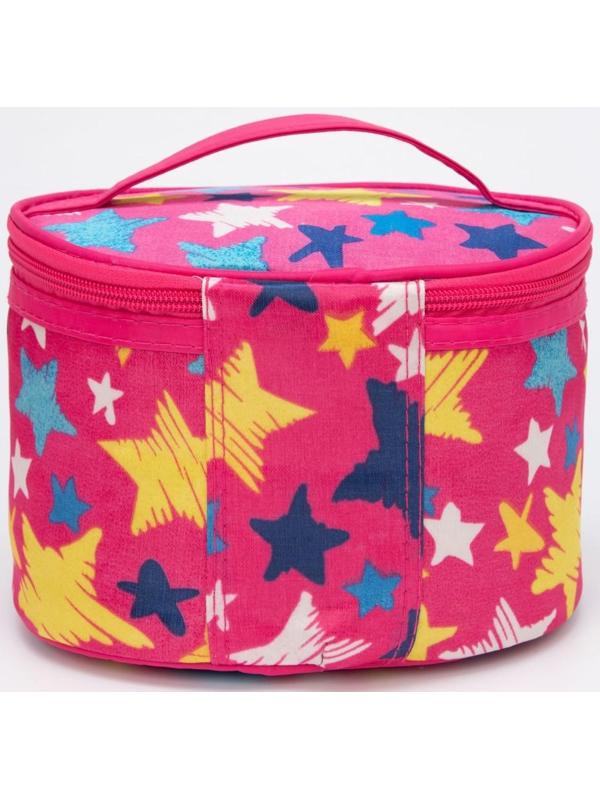 Косметичка на молнии, цвет розовый