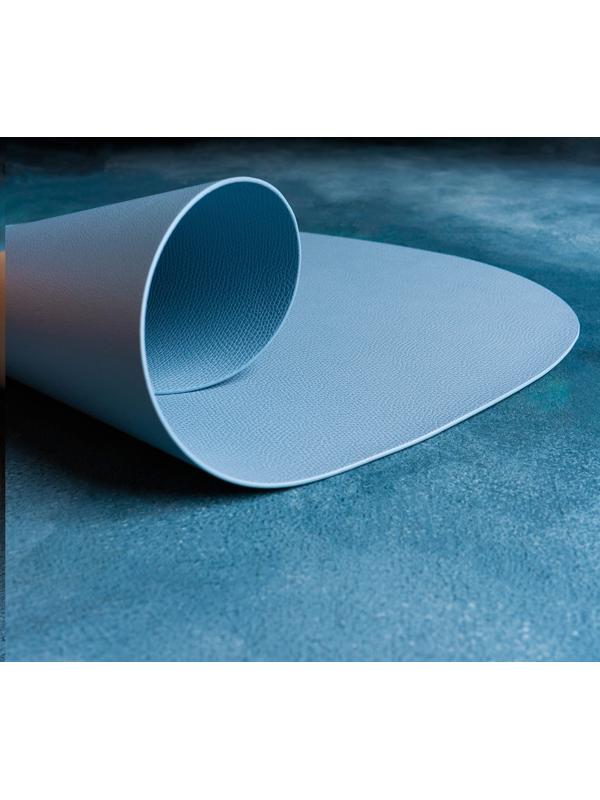 Салфетка сервировочная на стол «Тэм», 44×35,5 см, цвет голубой