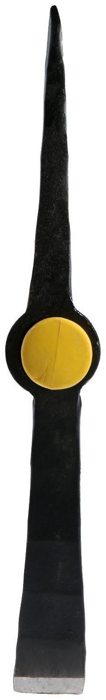 Кирка ТУНДРА, кованая, фиберглассовая рукоятка 900 мм, 1500 г