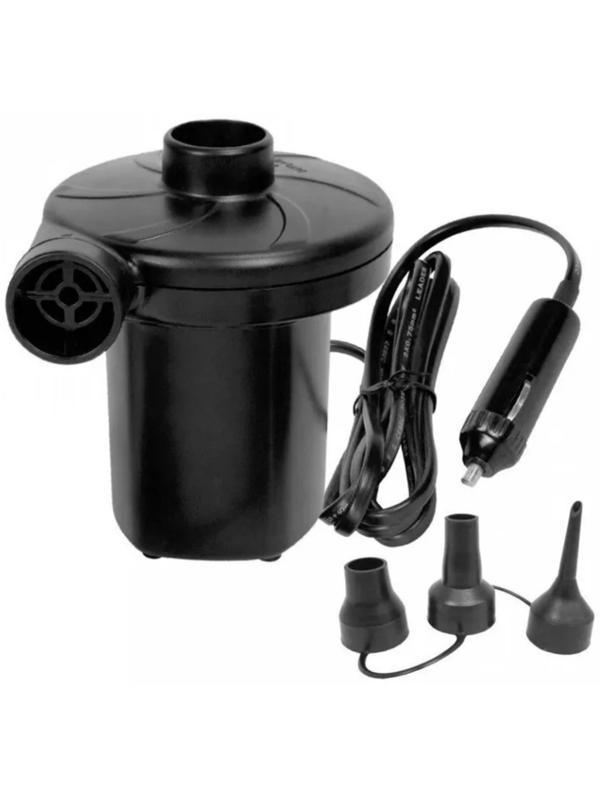 Насос электрический 12 В Lavita, от прикуривателя, 3 насадки