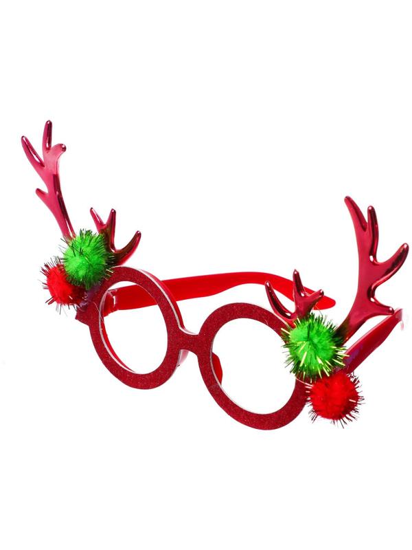 Карнавальные очки «Рога»