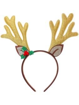 Карнавальный ободок «Рога», цвета МИКС